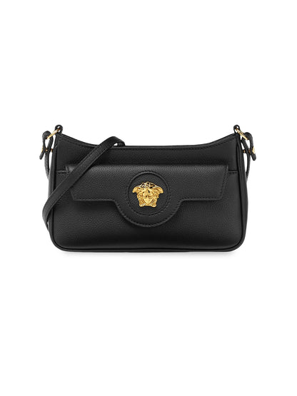 Versace La Medusa Mini Leather Crossbody Bag