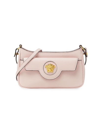 Versace La Medusa Mini Leather Crossbody Bag