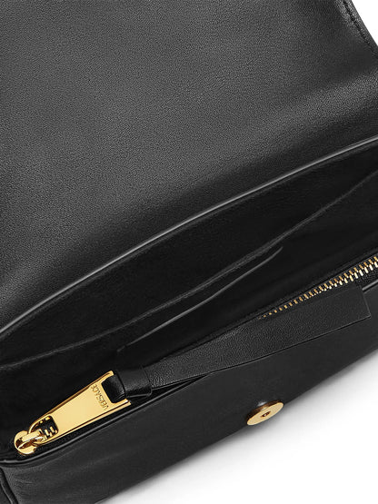Versace Tag Mini Leather Shoulder Bag