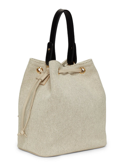 Versace La Medusa Cotton Bucket Bag