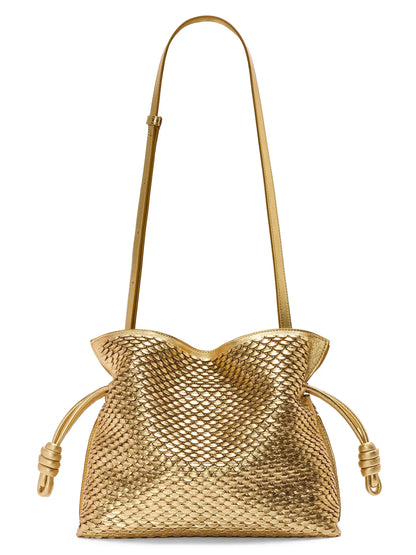 LOEWE Flamenco Scales Leather Clutch