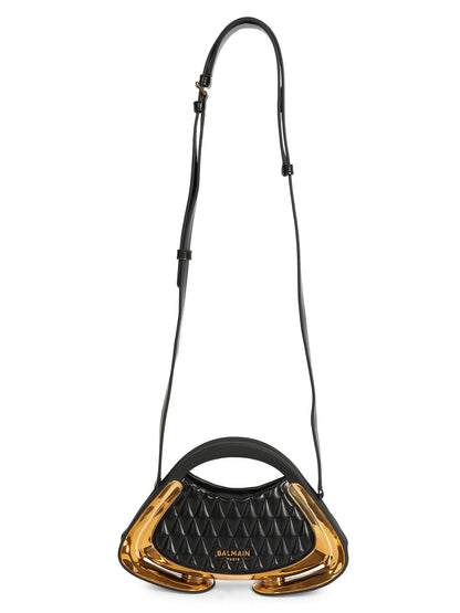Balmain Jolie Madame Quilted Top Handle Bag