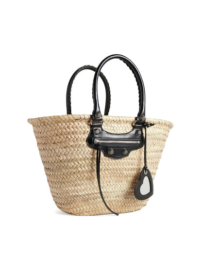 Balenciaga Le Cagole Medium Basket Tote Bag