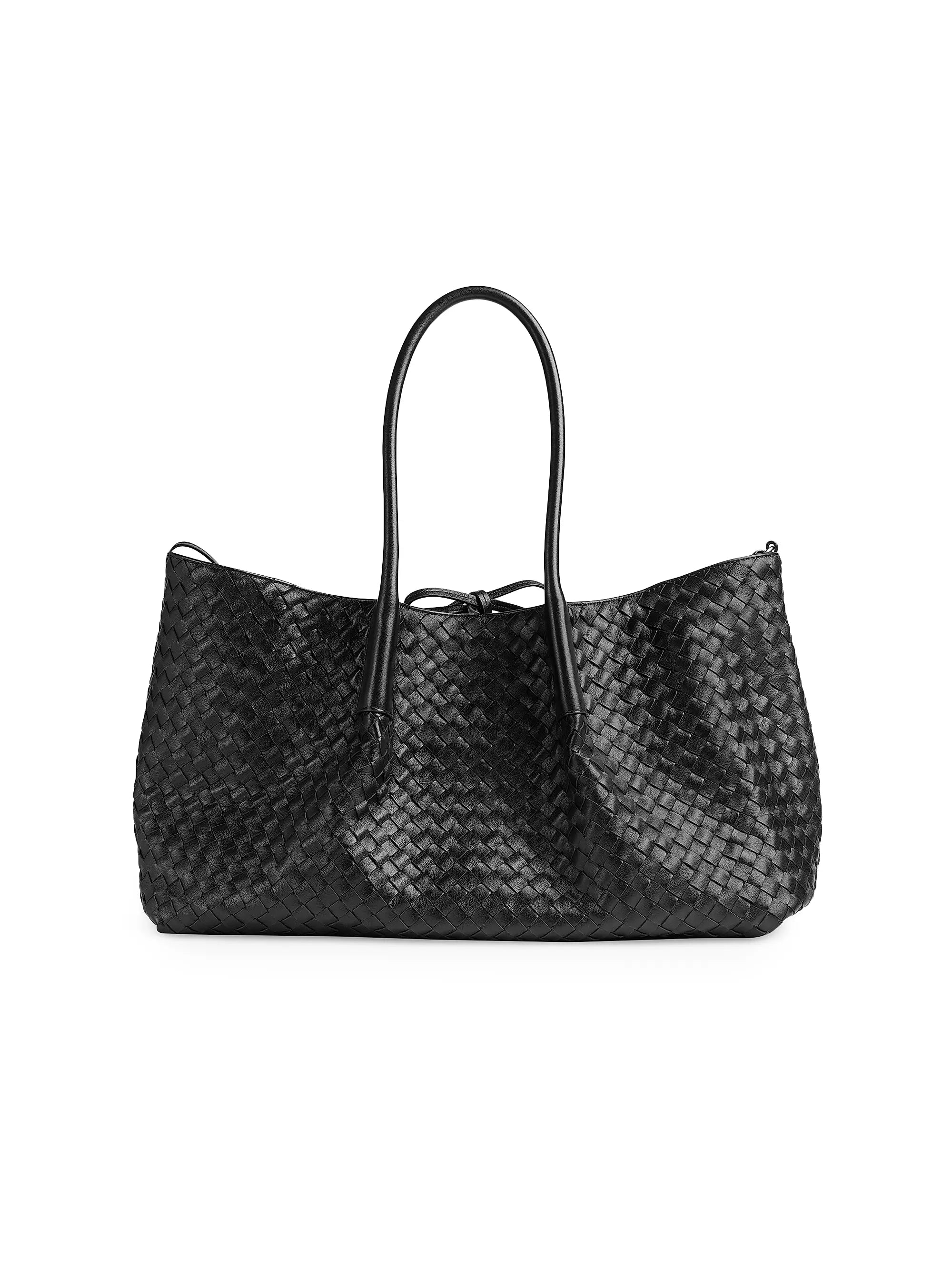 Bottega Veneta Pinacoteca Reversible Intrecciato Leather Tote Bag