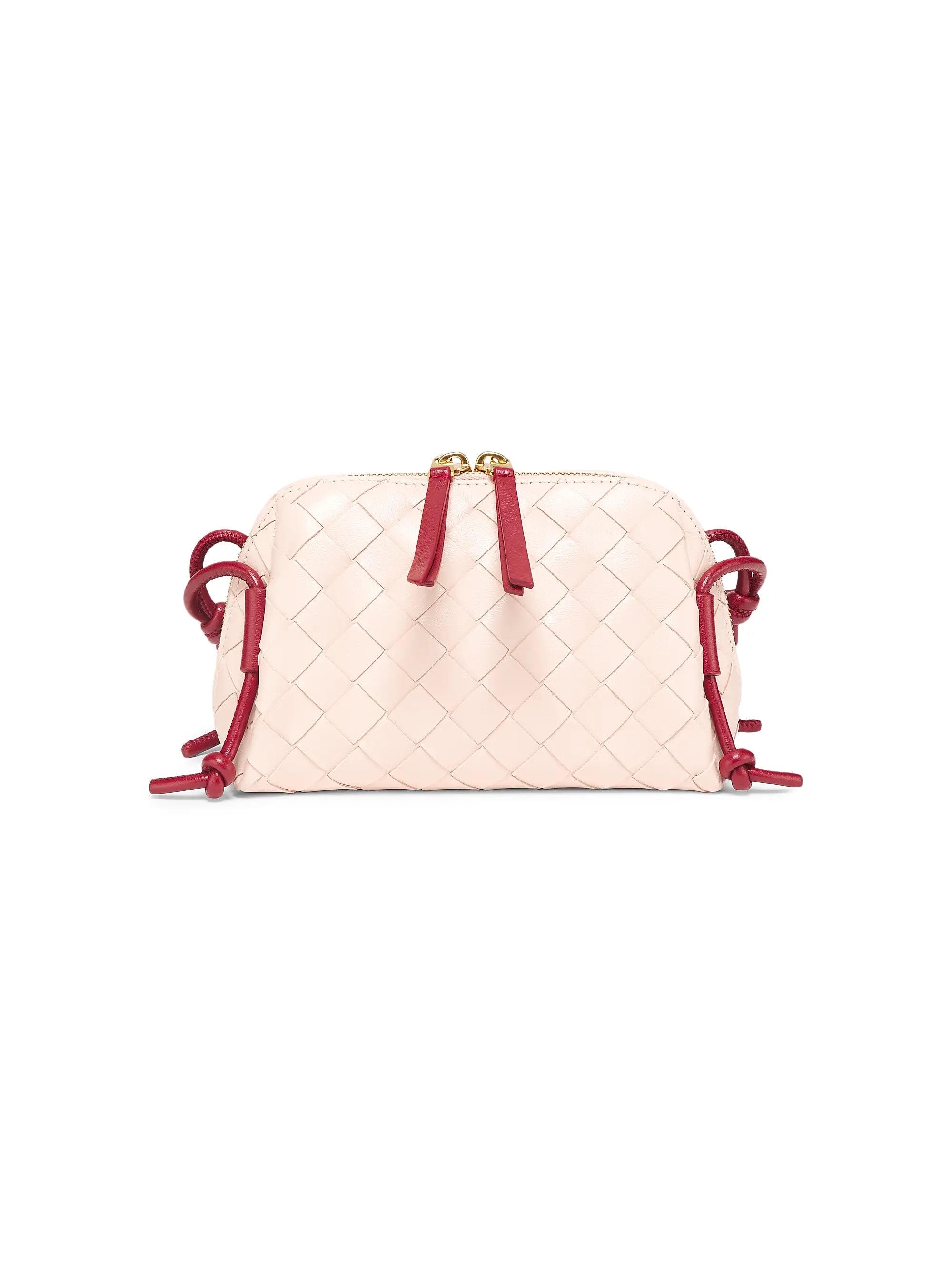 Bottega Veneta Concert Intrecciato Leather Pouch