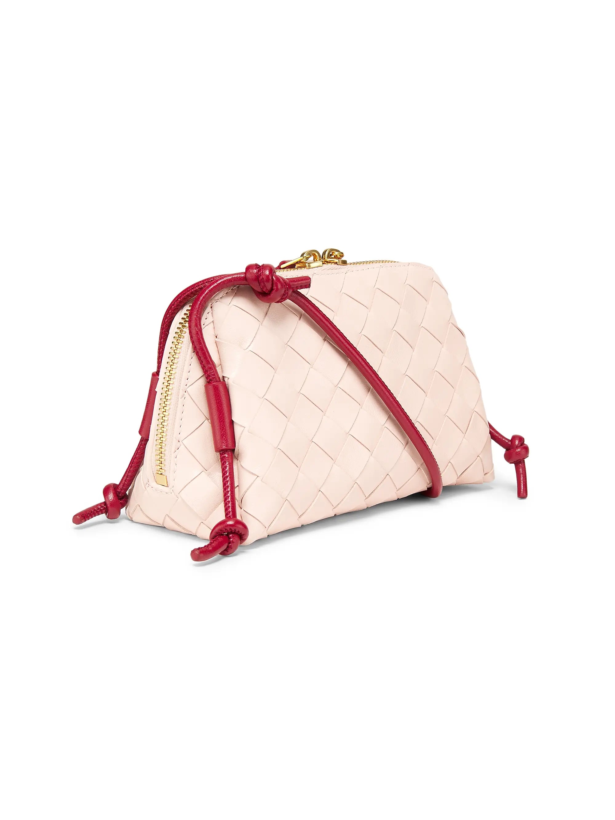 Bottega Veneta Concert Intrecciato Leather Pouch