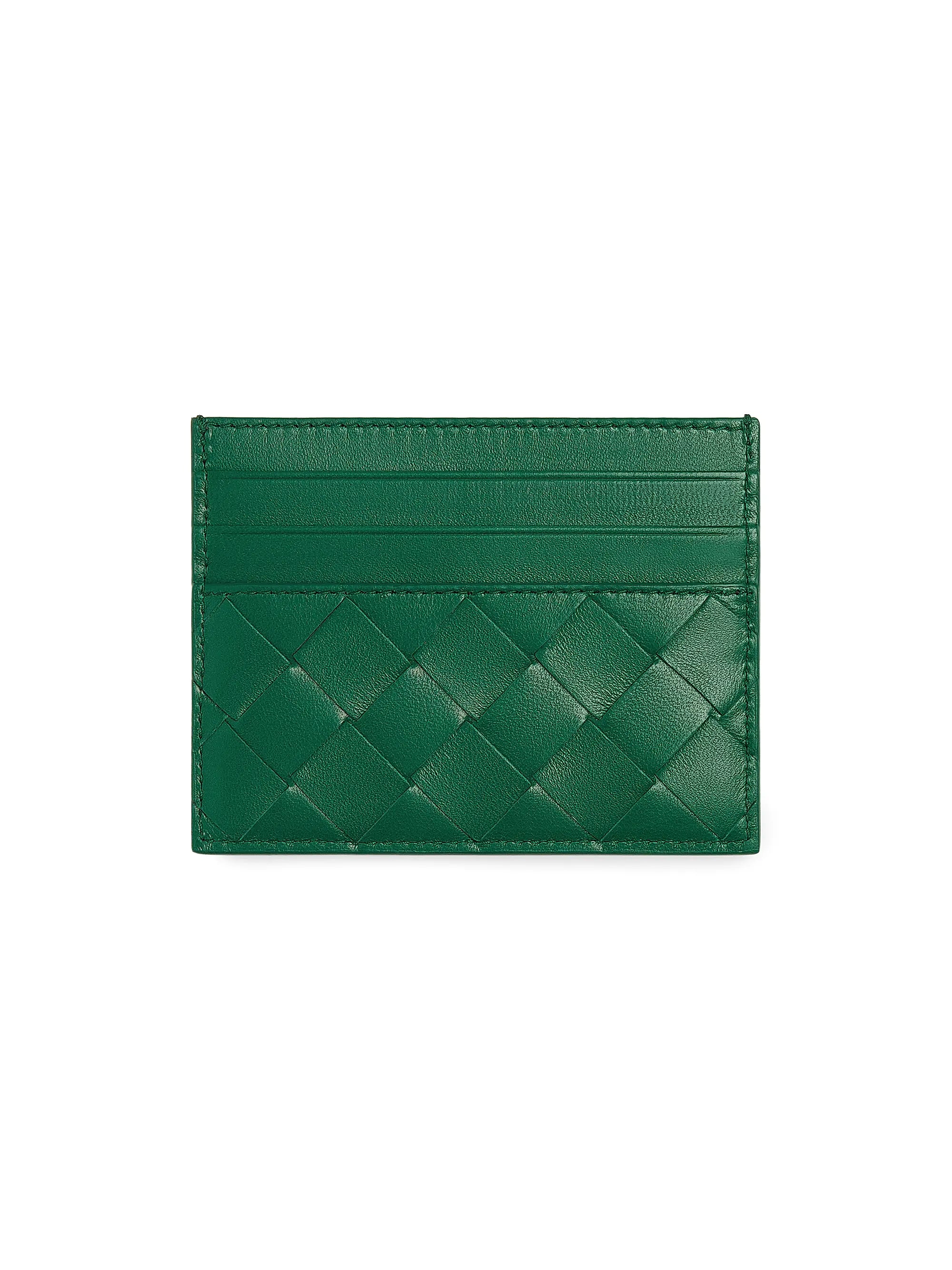 Bottega Veneta Intrecciato Leather Card Case