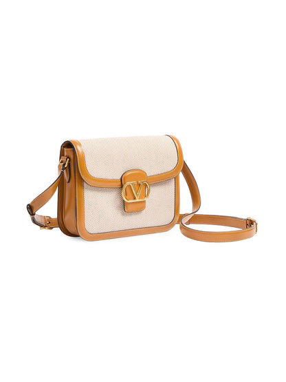 Valentino Garavani 9 to 5 Canvas Shoulder Bag