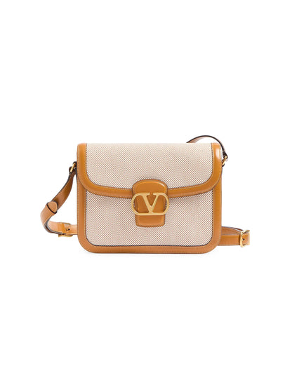 Valentino Garavani 9 to 5 Canvas Shoulder Bag