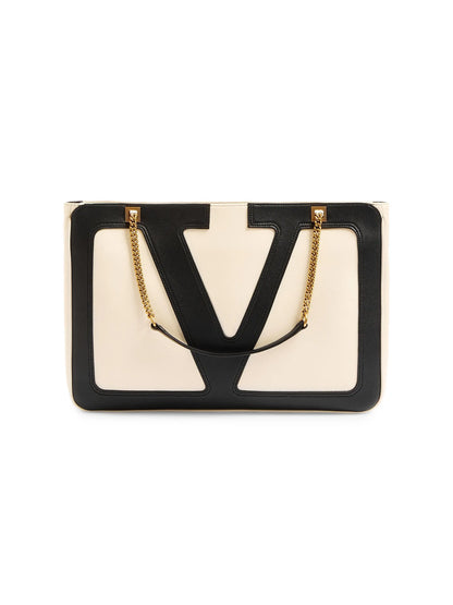 Valentino Garavani Viva Superstar Medium Nappa Leather Shopping Bag
