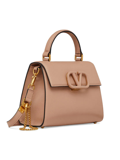 Valentino Garavani Small VSling Grainy Calfskin Handbag