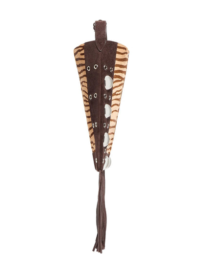 Valentino Garavani Nellcote Shoulder Bag in Animalier Pony-effect Calfskin