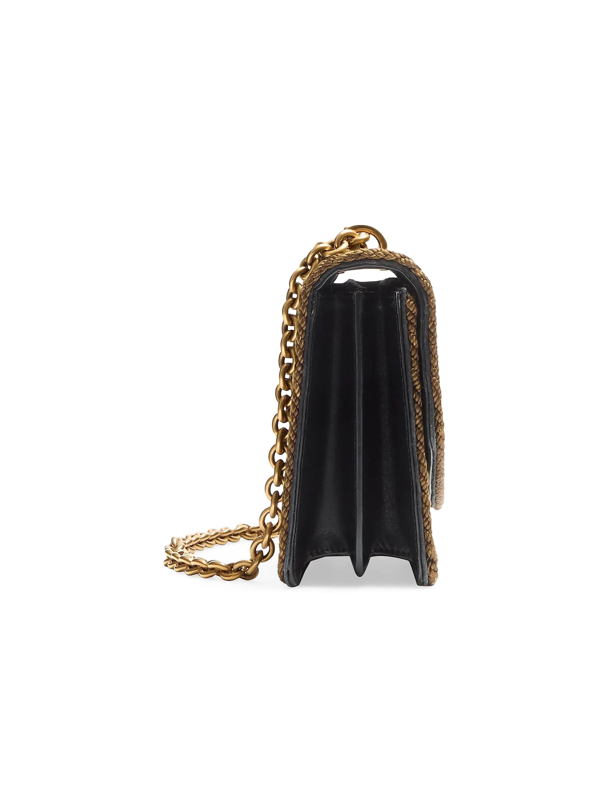 Valentino Garavani Vain Embroidered Shoulder Bag