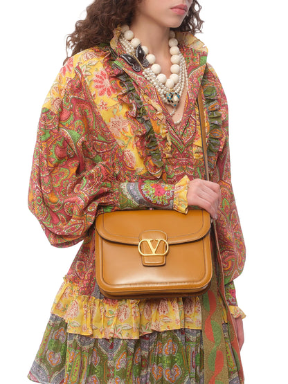 Valentino Garavani 9to5 Smooth Calfskin Shoulder Bag