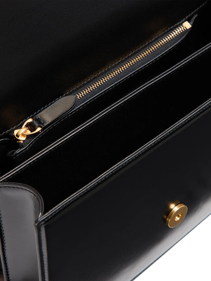 Valentino Garavani Vain Shoulder Bag in Shiny Calfskin