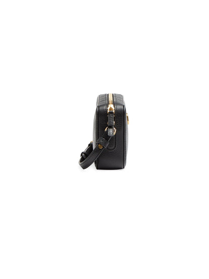 Valentino Garavani Alltime Mini Shoulder Bag in Grainy Calfskin