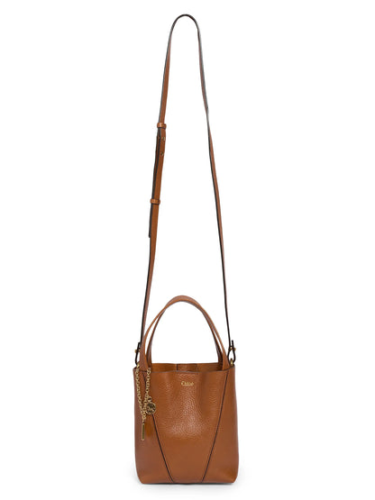 Chloé Small Spin Leather Tote Bag