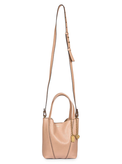 Chloé Small Spin Leather Tote Bag