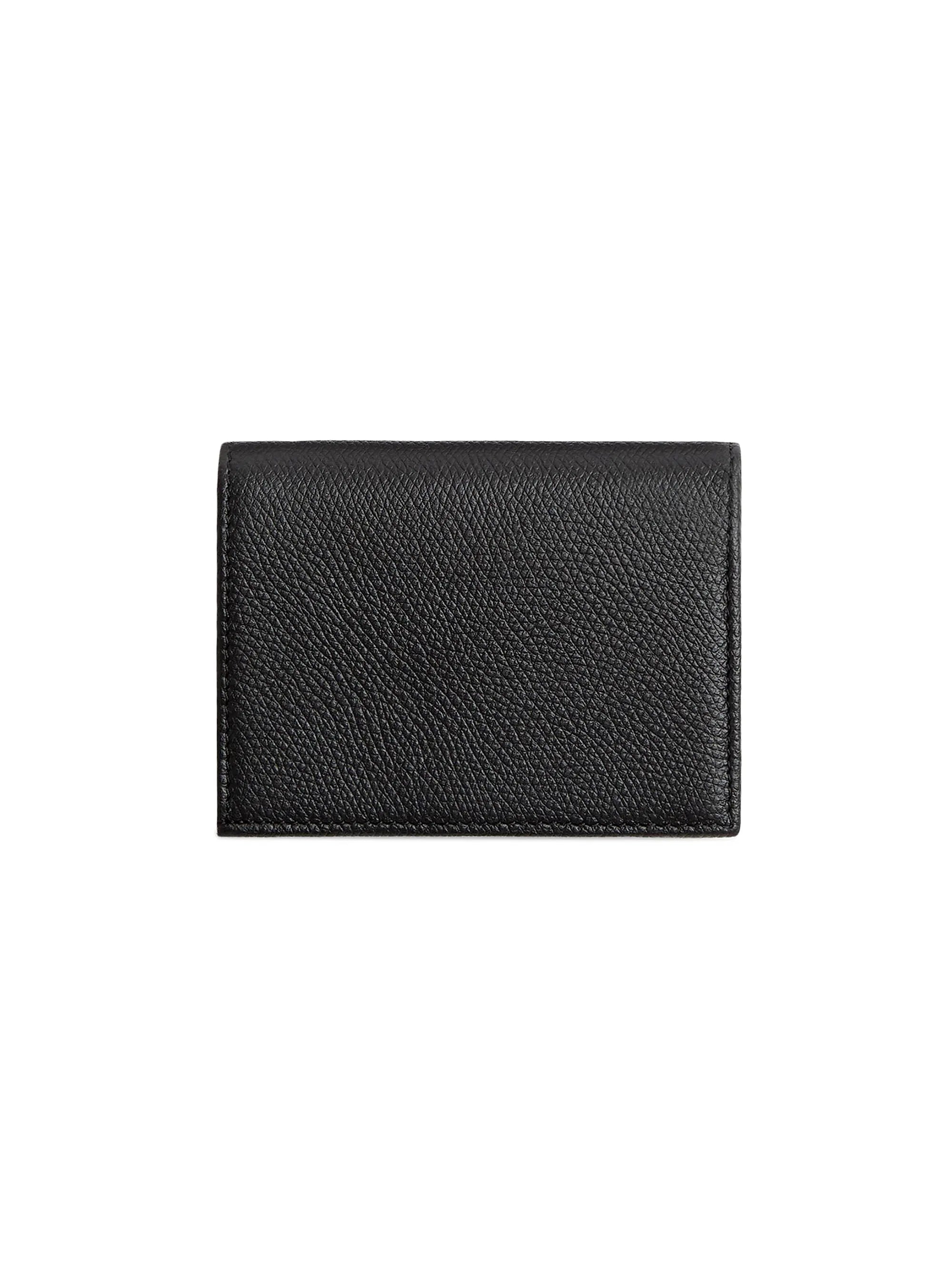 Valentino Garavani VLogo Signature Grainy Calfskin Wallet