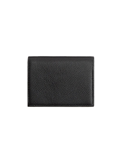 Valentino Garavani VLogo Signature Grainy Calfskin Wallet