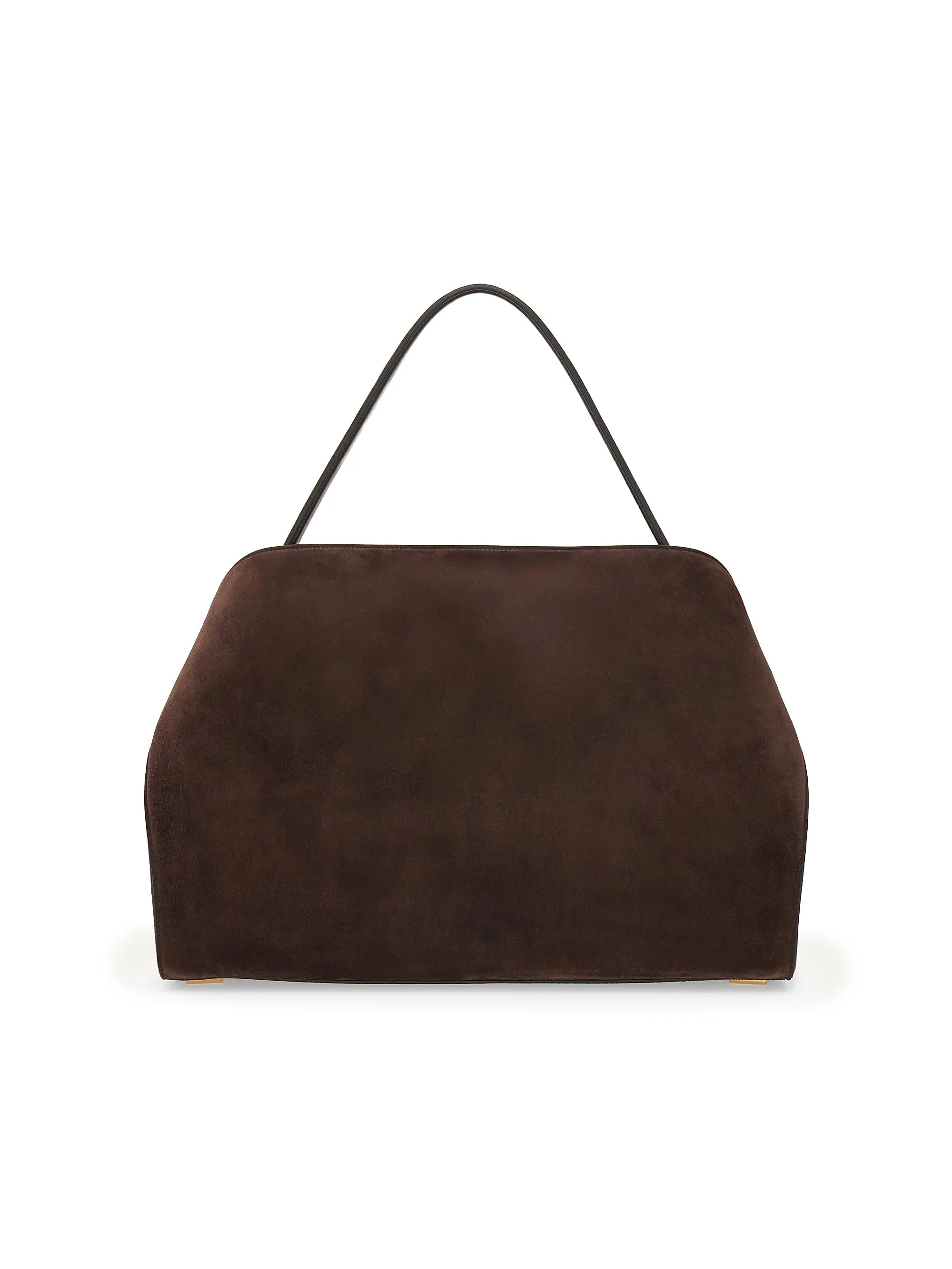 FERRAGAMO Hug Suede Shoulder Bag