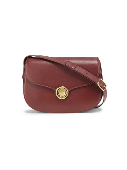Loro Piana Ghiera Small Leather Crossbody Bag