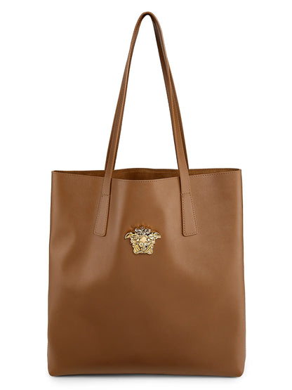 Versace Medusa Leather Tote