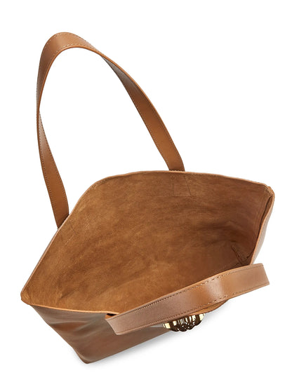 Versace Medusa Leather Tote