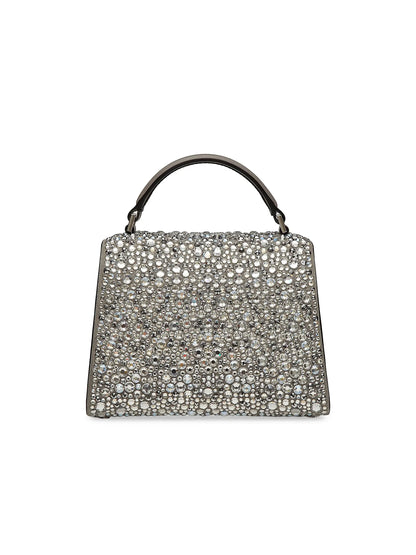 Valentino Garavani Mini VSling Top Handle Bag with Sparkling Embroidery