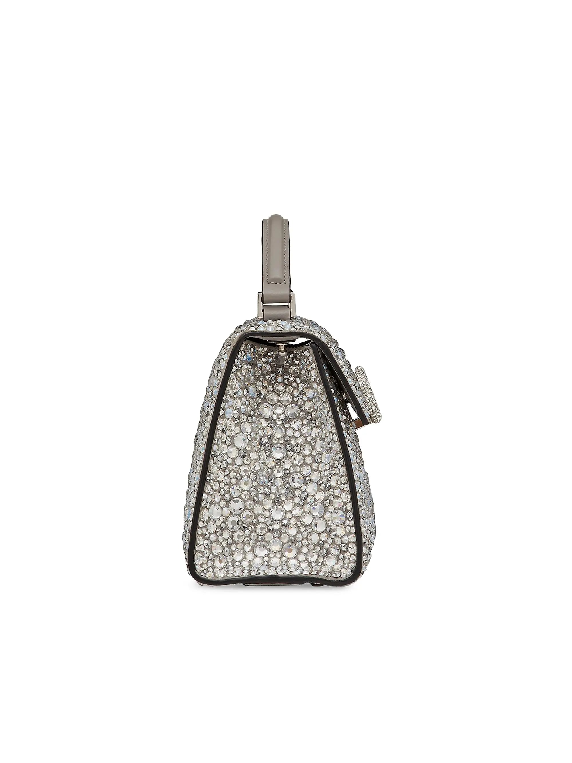 Valentino Garavani Mini VSling Top Handle Bag with Sparkling Embroidery