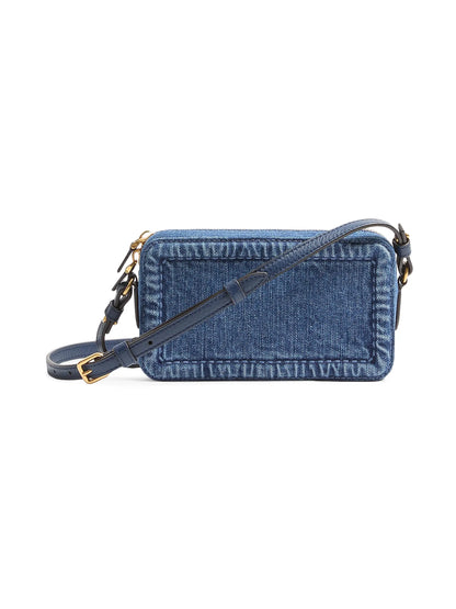 Valentino Garavani Alltime Mini Denim Shoulder Bag