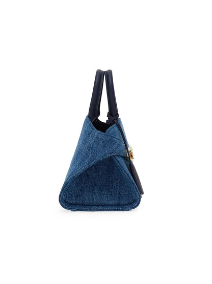FERRAGAMO Hug Mini Denim Handbag