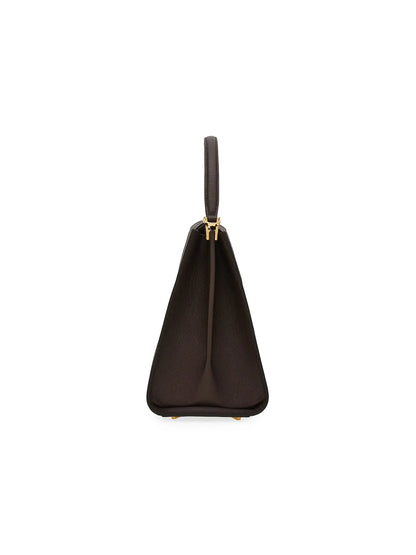 FERRAGAMO Studio Structured Leather Bag