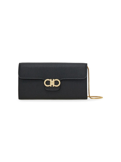 FERRAGAMO Textured Leather Wallet