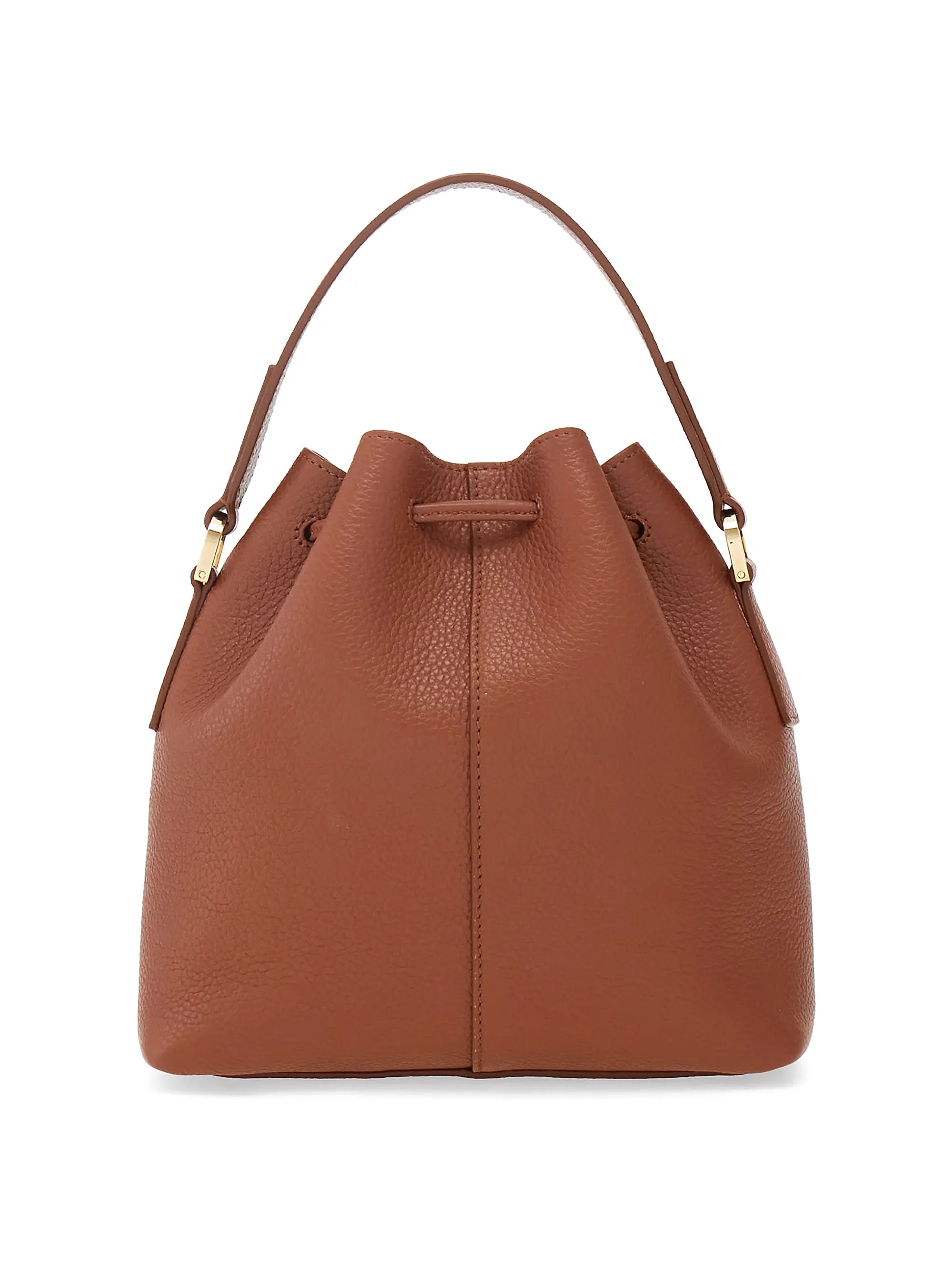 FERRAGAMO Leather Bucket Bag