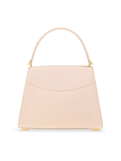 FERRAGAMO Studio Box Leather Top Handle Bag