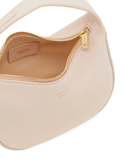 FERRAGAMO Mini Gancini Leather Top Handle Bag