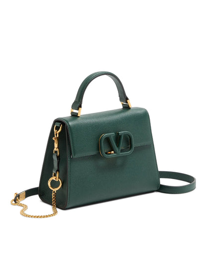 Valentino Garavani Small VSling Grainy Calfskin Handbag