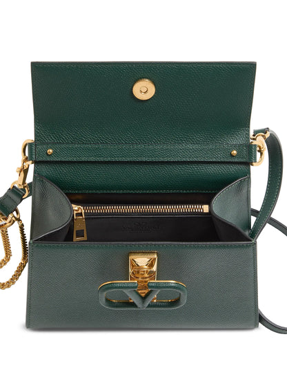 Valentino Garavani Small VSling Grainy Calfskin Handbag