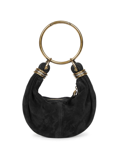 Chloé Mini Bracelet Suede Hobo Bag