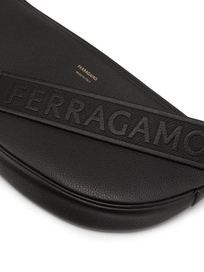 FERRAGAMO Smile Leather Hobo Bag
