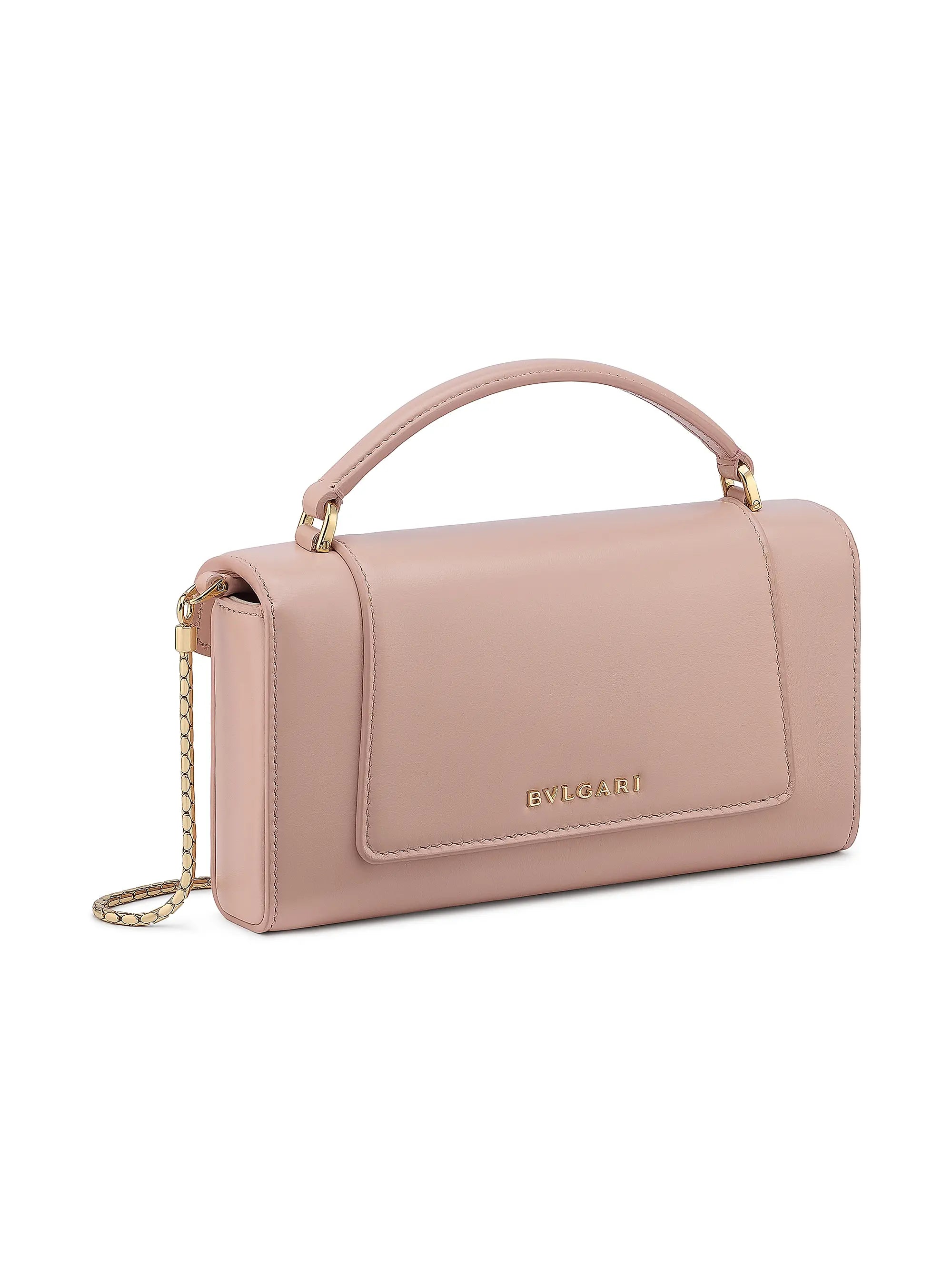 BVLGARI Serpenti Forever Leather Phone Pouch