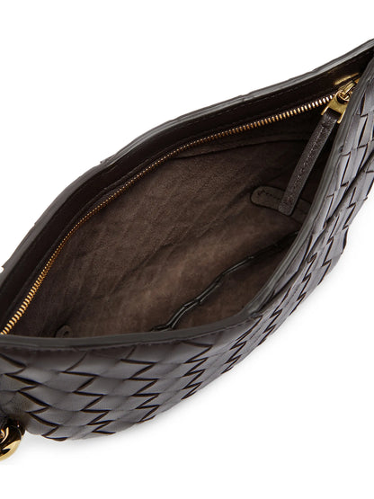 Bottega Veneta Mini Baby Solstice Intrecciato Leather Shoulder Bag