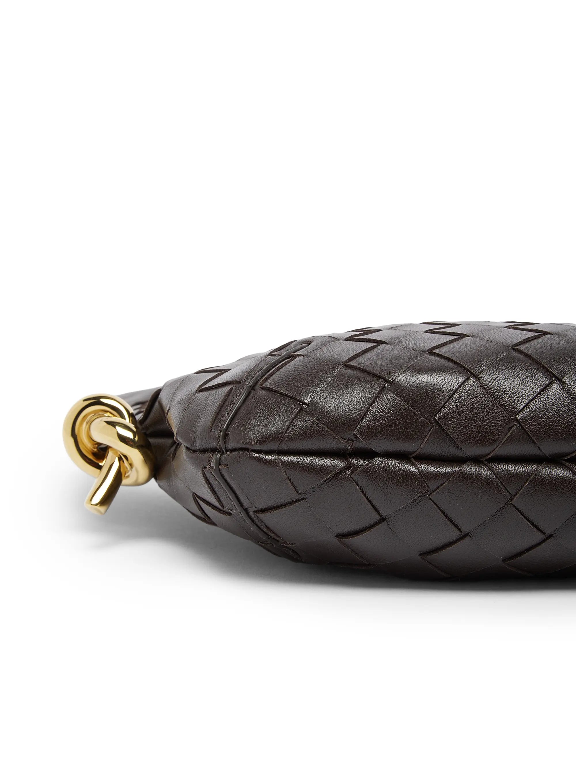 Bottega Veneta Mini Baby Solstice Intrecciato Leather Shoulder Bag