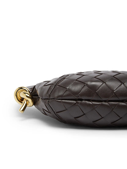 Bottega Veneta Mini Baby Solstice Intrecciato Leather Shoulder Bag