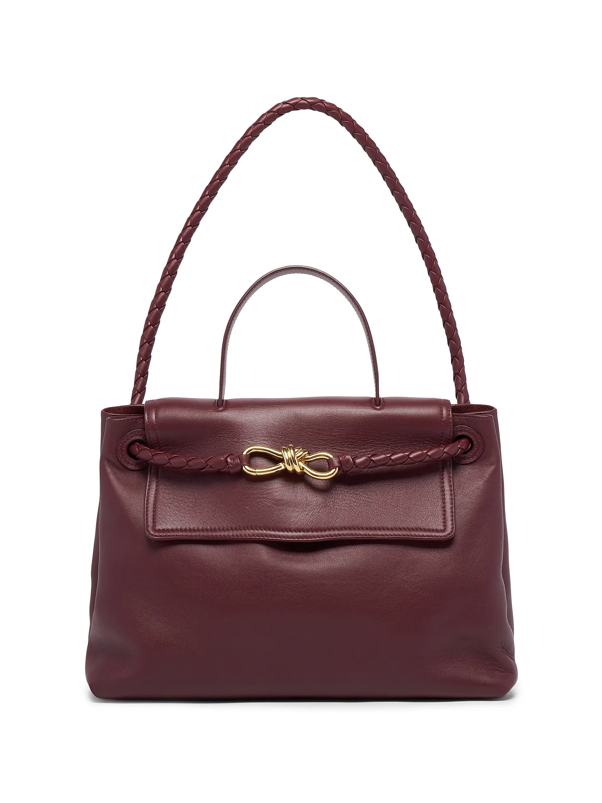 Bottega Veneta Medium Ciao Ciao Leather Top Handle Bag