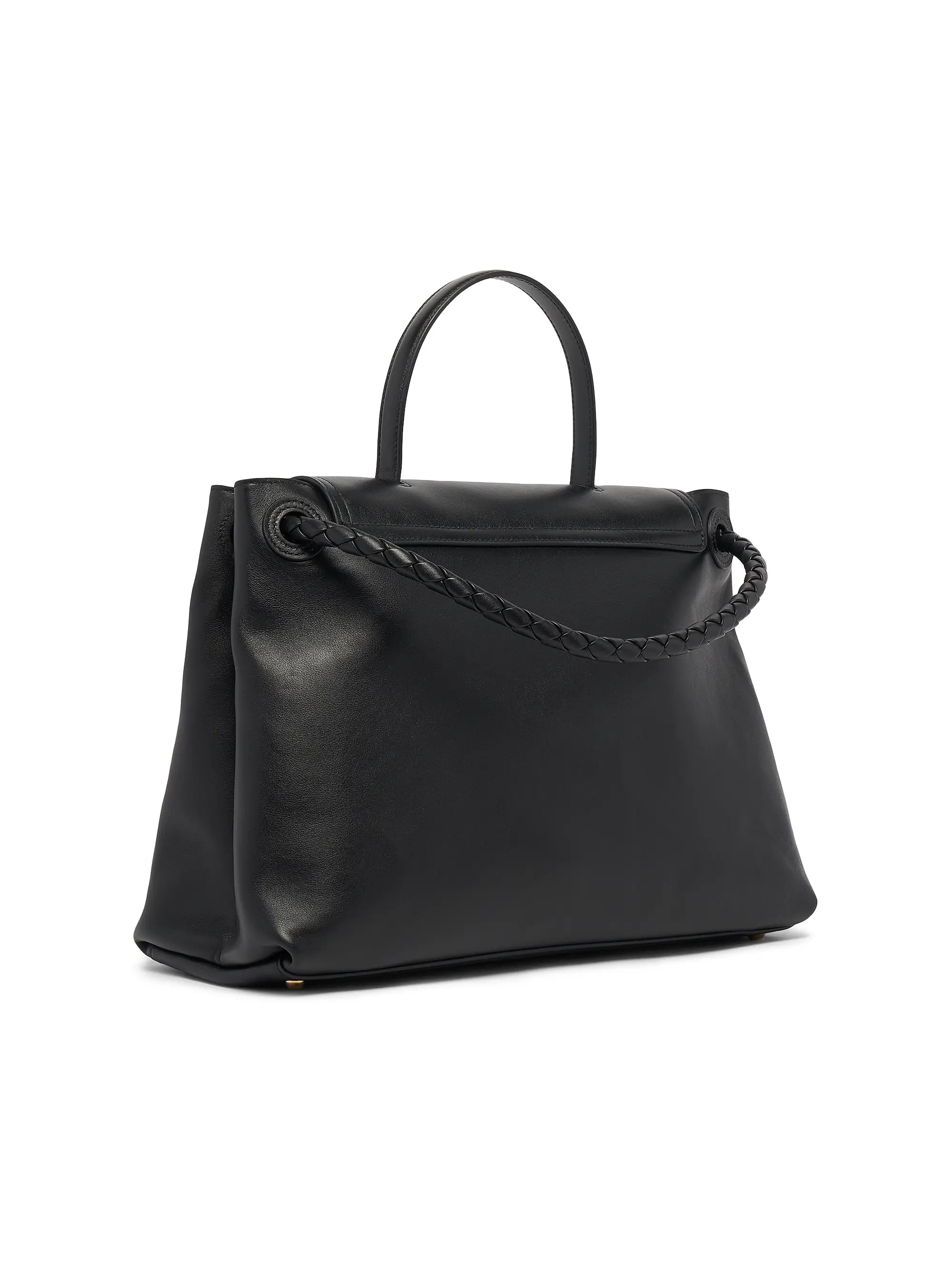 Bottega Veneta Medium Ciao Ciao Leather Top Handle Bag