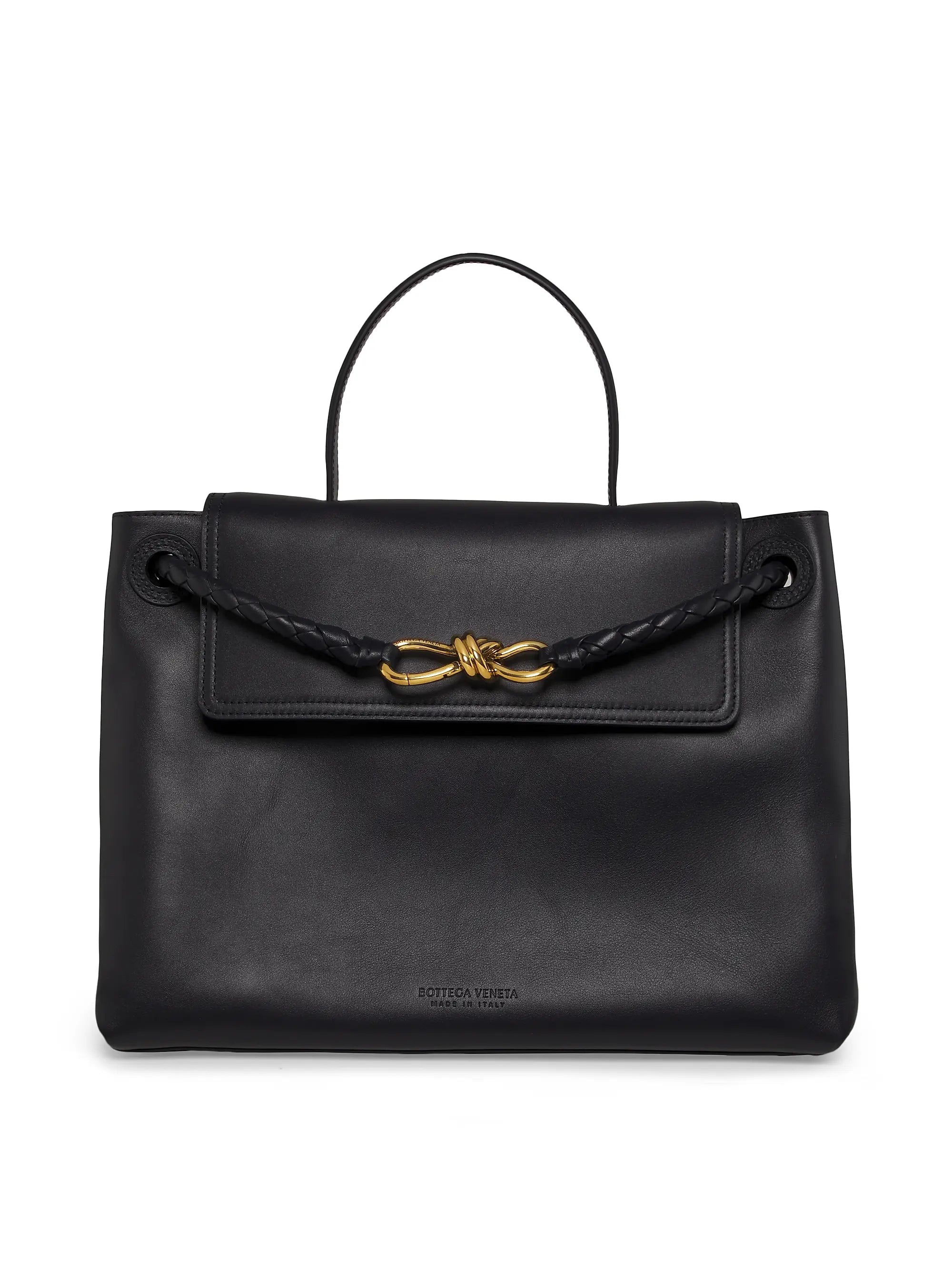 Bottega Veneta Medium Ciao Ciao Leather Top Handle Bag