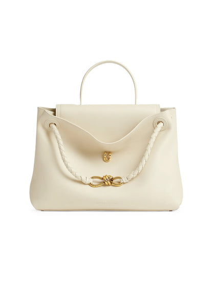 Bottega Veneta Medium Ciao Ciao Leather Top Handle Bag