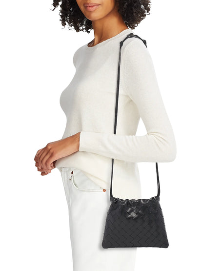 Bottega Veneta Small Dustbag Intrecciato Leather Crossbody Bag